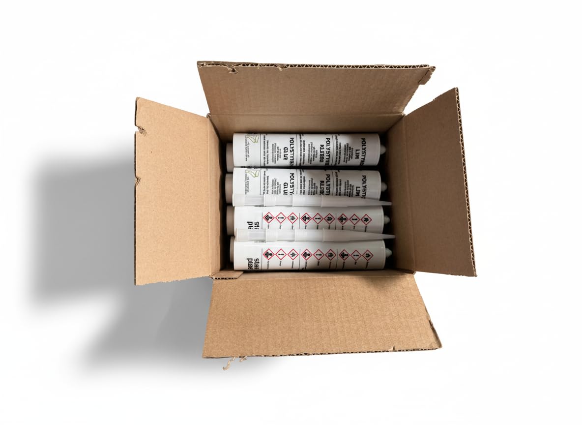 UF Urban Farm Polystyrene Adhesive Glue, 300ml, 8-Pack Case, for Grow Tray Assembly and Repair