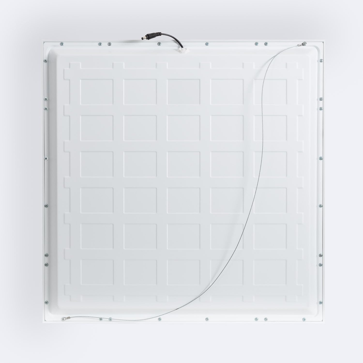 LEDKIA LIGHTING Panneau LED 60x60 cm 40W 4000lm avec boîtier de connexion rapide et câble de sécurité 6000K Certadrive Individuel Blanc froid