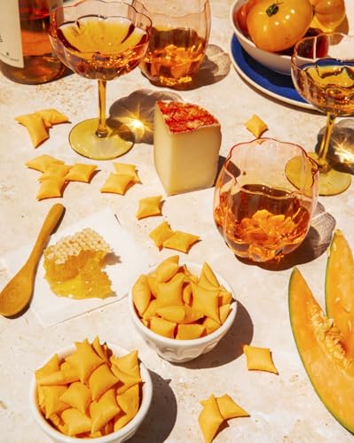 34 Degrees Mates Original Gouda Cheese Crisps - Light & Crispy Cheese Crisps | Gluten-Free, Low Calorie, Healthy Snack for Adults & Kids - 4 Pack - image 3