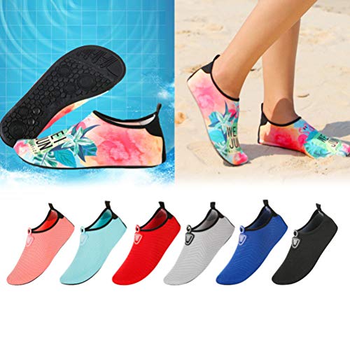 Sapatos de praia PretyzOOM para uso ao ar livre, natação, mergulho, surfe, exercícios para homens e