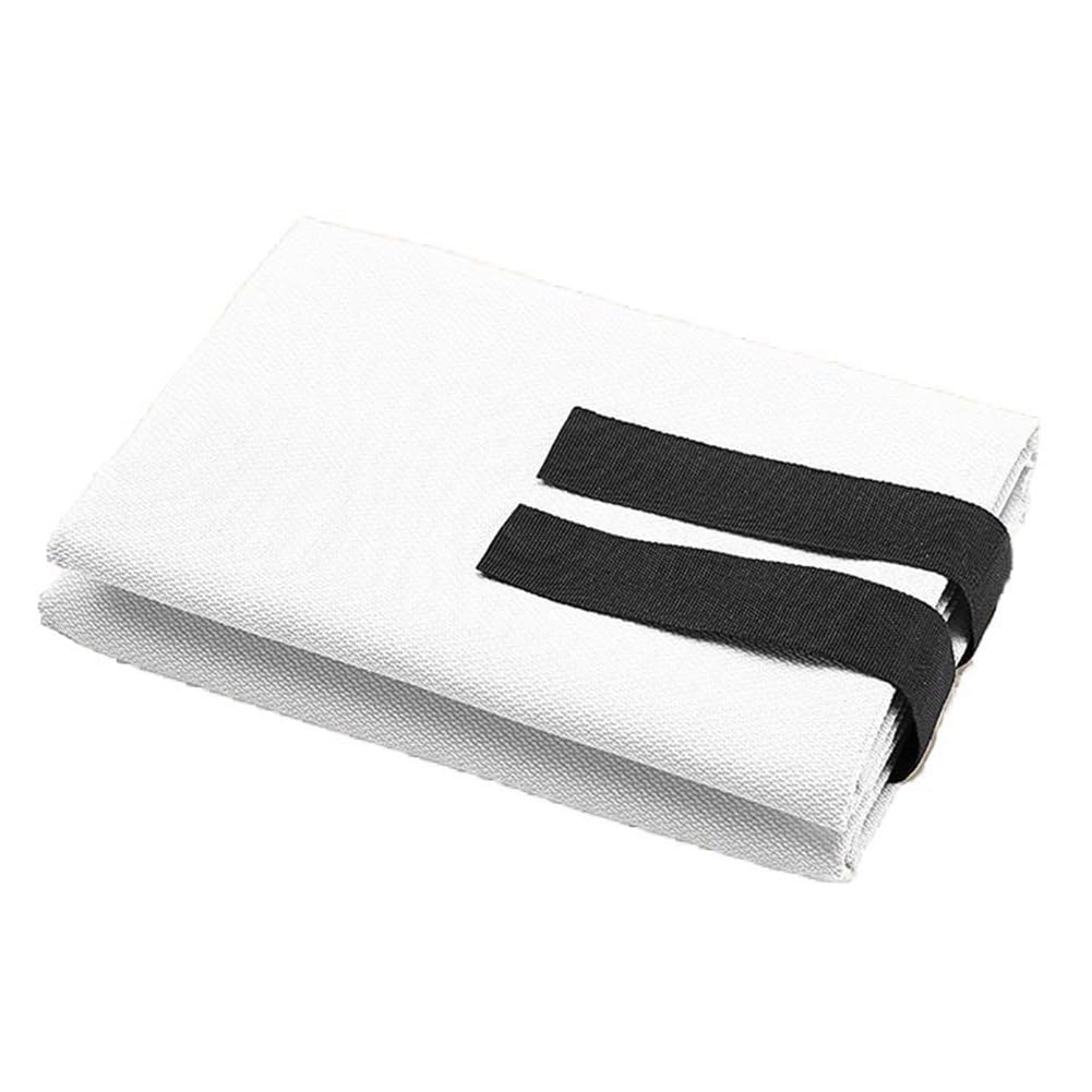 Fire Blanket Fiberglass Fire Blanket Flame Retardant Protection for Kitchen Fireplace Grill Car Camping (Style A)