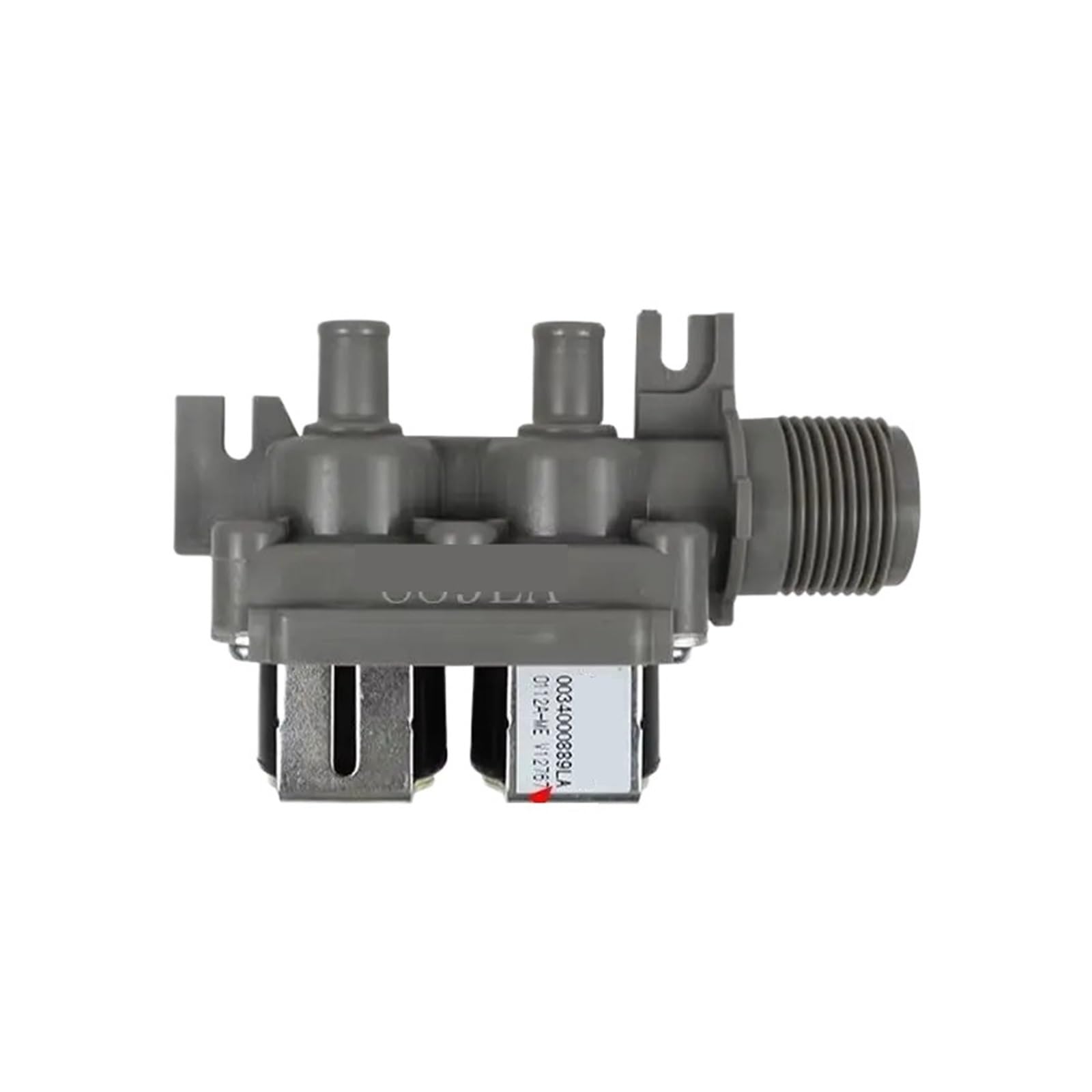 Washing Machine Inlet Double Head Solenoid Valve,Compatible for Haier,0034000889LA FCS-22-B19