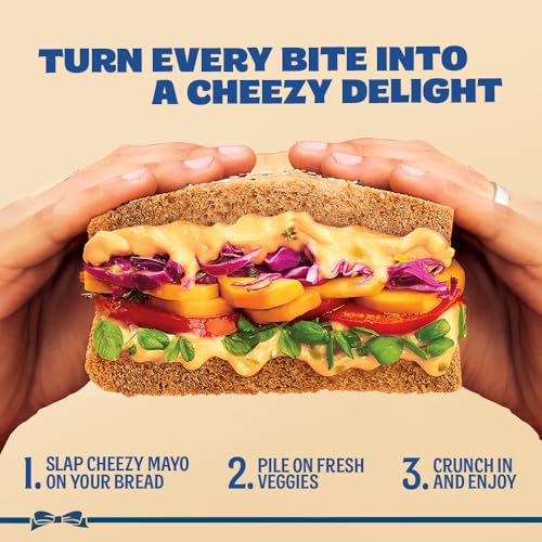 Image of Hellmann's Cheezy Jalapeno burst Mayo, 85g, for Ultimate Sandwich Experience, with Cheese and Jalapeno, 100% Vegetarian, World's No.1 Mayonnaise Brand