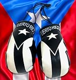 Puerto Rico Flags for cars Puerto Rican Boxing Glove Boricua pride PR Style Black...