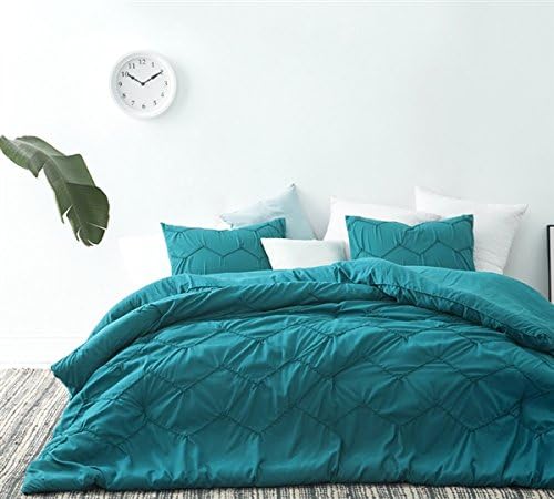 Byourbed BYB Textured Waves King Comforter - Supersoft Ocean Depths Teal