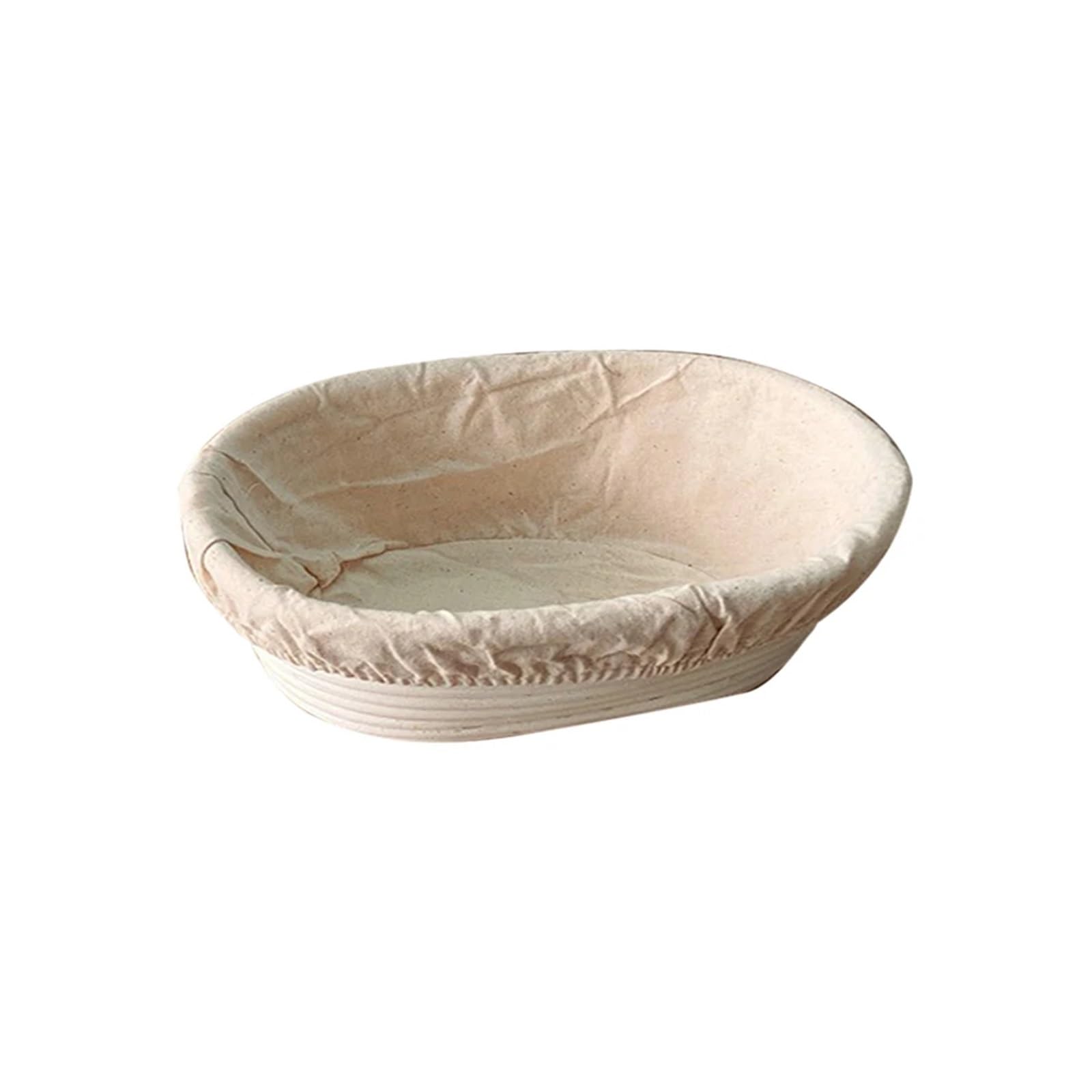 Cestino Per La Lievitazione Del Pane Cestino ovale for la lievitazione del pane Forniture for la cottura in rattanCesti portatili for la fermentazione del pane Utensili da cucina intrecciati Per Cuoce