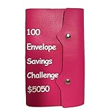 MEYAGO Savings Challenge Kit - 100 Envelopes, Cash Budget Binder, Reach Goals with Staged Savings