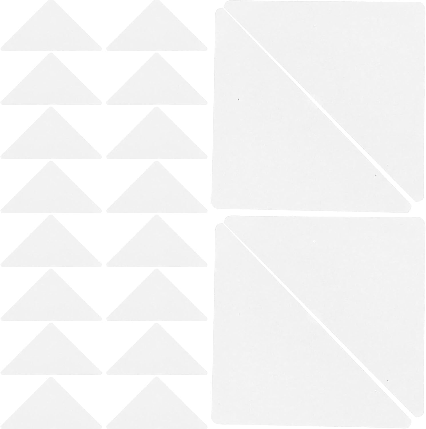 90pcs Self-Adhesive Collar Stays for Men Formal Wear Shirt Collar Supports Anti-curl Inserts for Dress Shirts Shape All Day White