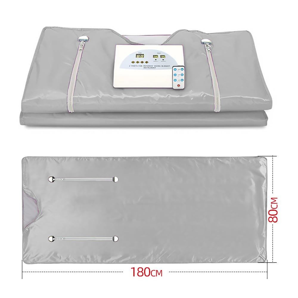 Manta De Sauna Infrarroja, Cubierta De Sauna Portátil, Manta De Calefacción De Sauna Doméstica, Accesorios De Sauna, Para Recuperación Rápida, Desintoxicación (púrpura)