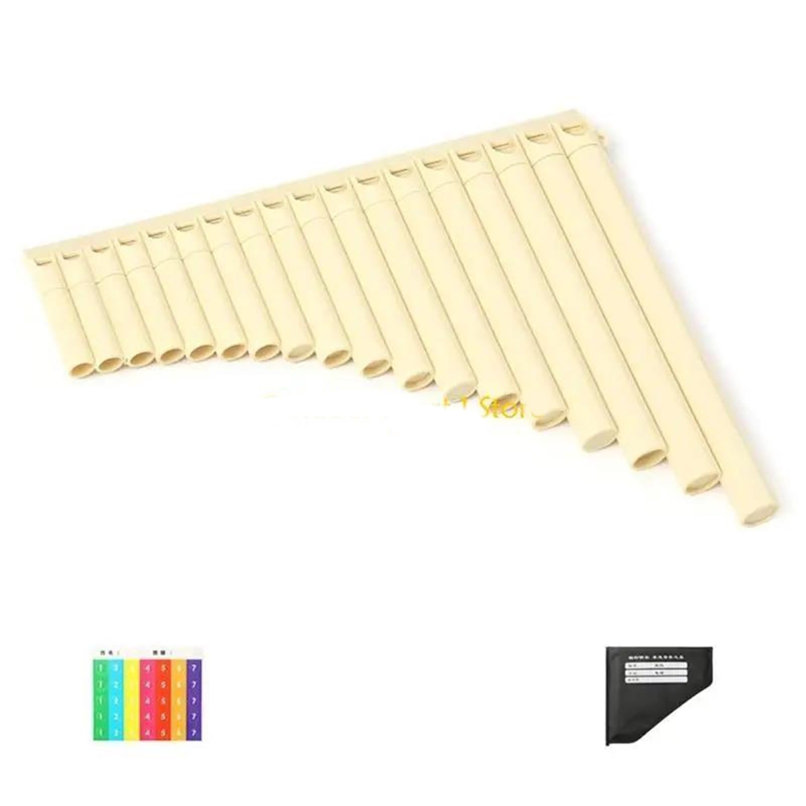 Flauti Pan Professionali Flauto Di Pan In Resina Con Chiave C A 18 Tubi Bocchino