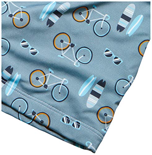 Shorts Praia Travel Surf, TipTop, Kids Menino, Cinza, 8