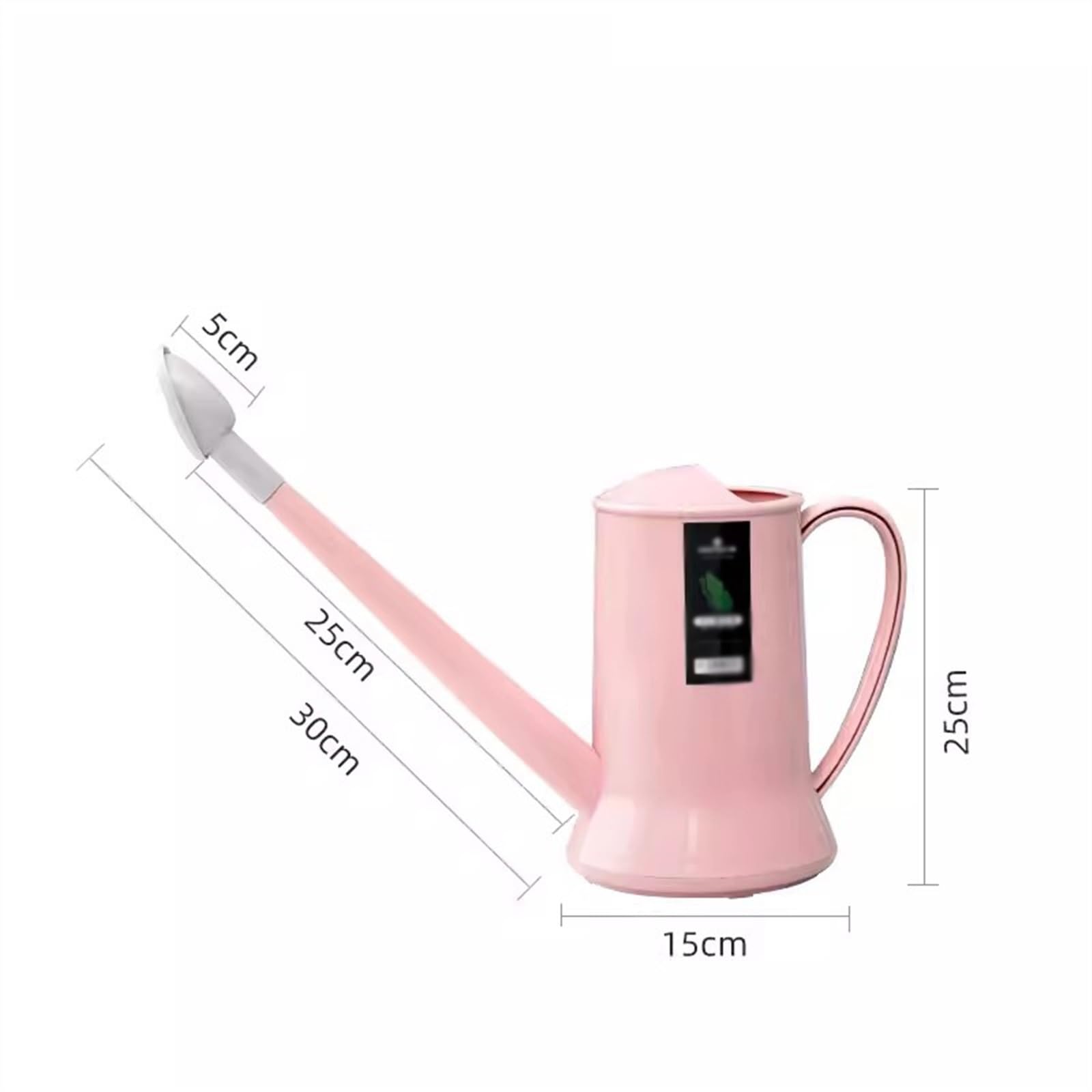 Annaffiatoio Annaffiatoio da 2 litri, soffione doccia staccabile con beccuccio lungo vaso for acqua, vaso for acqua in plastica for irrigazione da giardino con manico, for piante da interno ed esterno