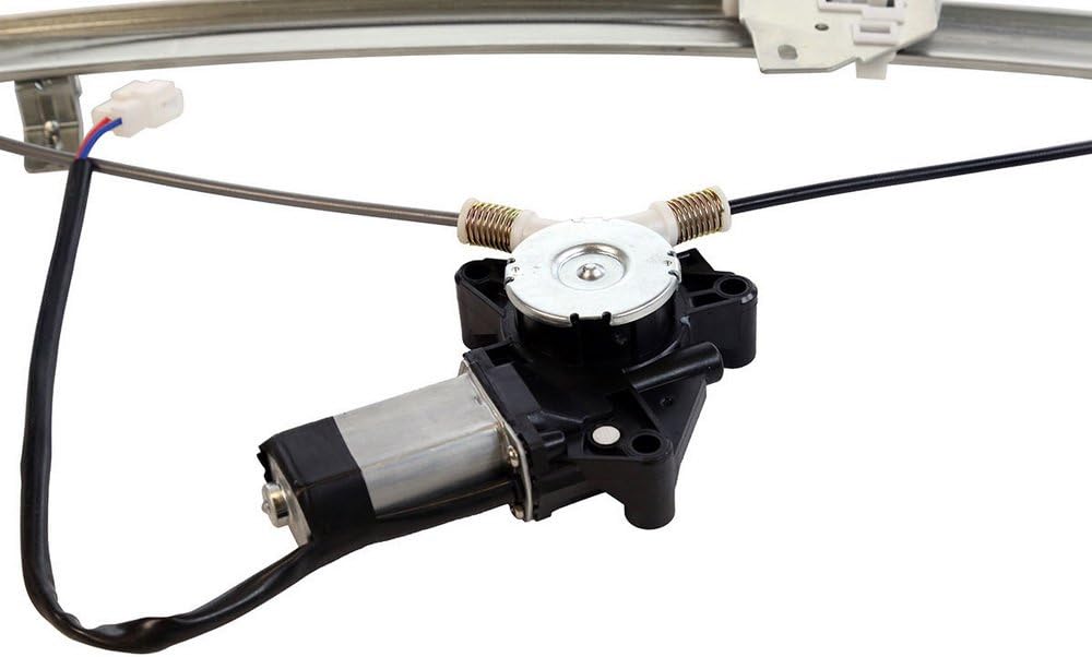 TRIBLE SIX 741-974 Front Left Driver Side Power Window Lift Regulator with Motor Assembly Replacement for 1999-2005 Chevrolet Tracker Suzuki Grand Vitara/Vitara/XL-7