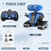 MindPal Robot Toys for Boys Girls with Auto-Demonstration Robots for Kids Remote Control Kids Robot Rechargeable with LED Eyes Smart Robot Age 3 Years and Up - Blue
