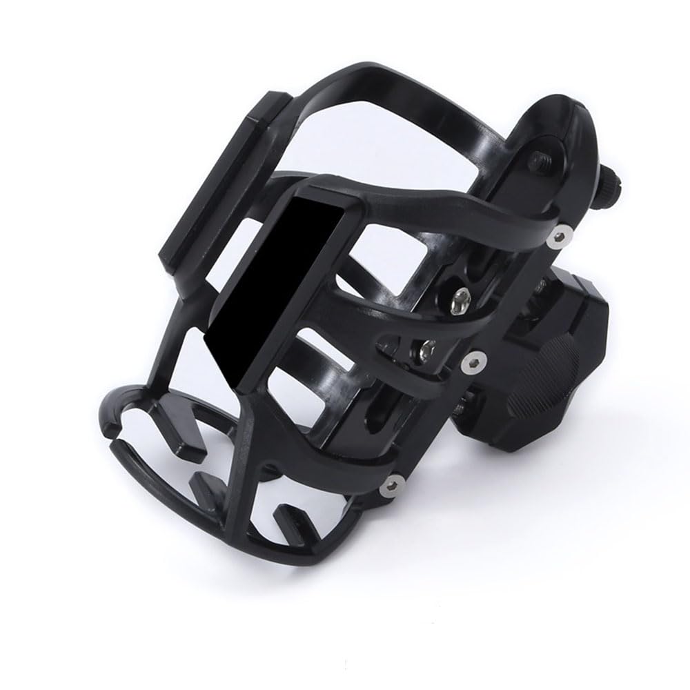 Motorcycle Water Bottle Cage for CRF1100L XL750 X-ADV NC750X NX500 CB500X CRF300L CRF 300,Handlebar Drink Holder With Anti-Scratch Frosted Finish,Stable Beverage Mount And Durable Bottle Support
