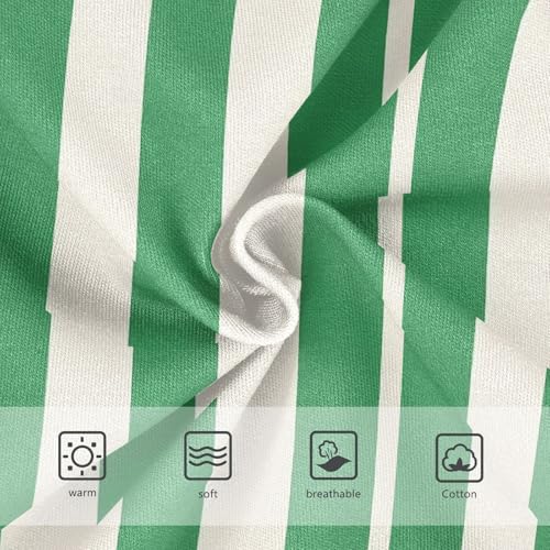 Green White Stripe Toddler Girls's Underwear 2T 23009013