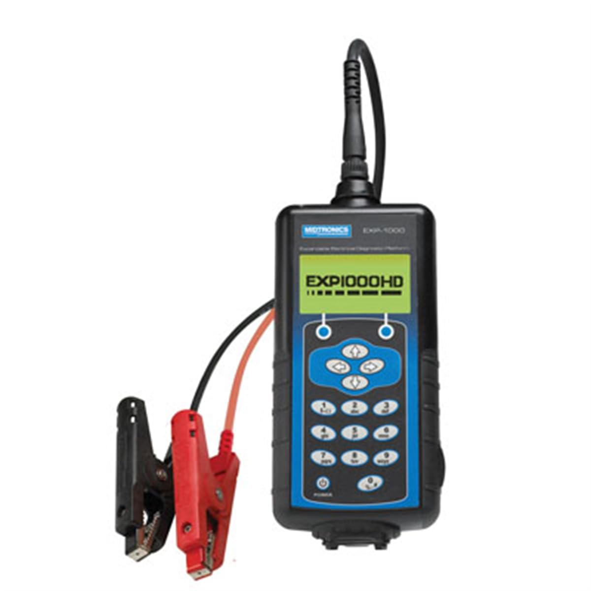 Midtronics EXP-1000-HD-AMP Battery and Electrical System Analyzer with cables and clamps