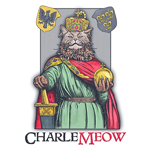 Feudalesimo e Libertà Charlemeow - T-Shirt da Uomo...