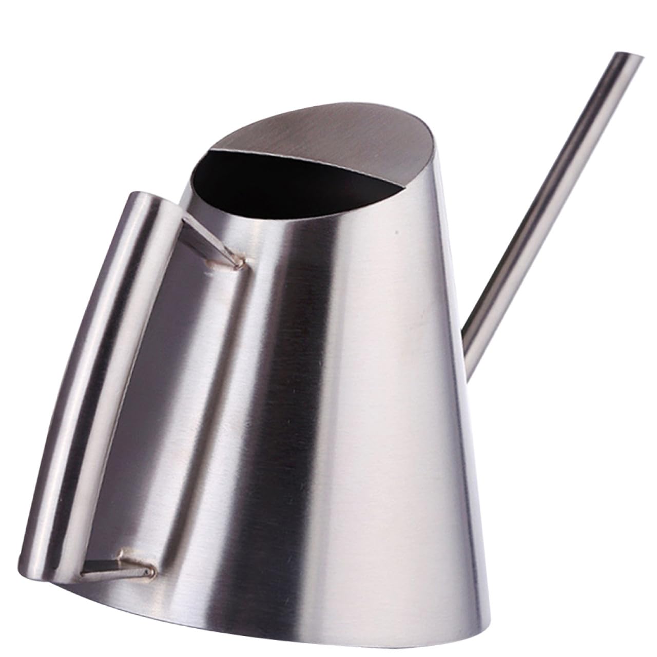 Annaffiatoio in Acciaio Inox 1500ml, Argento, Rotondo