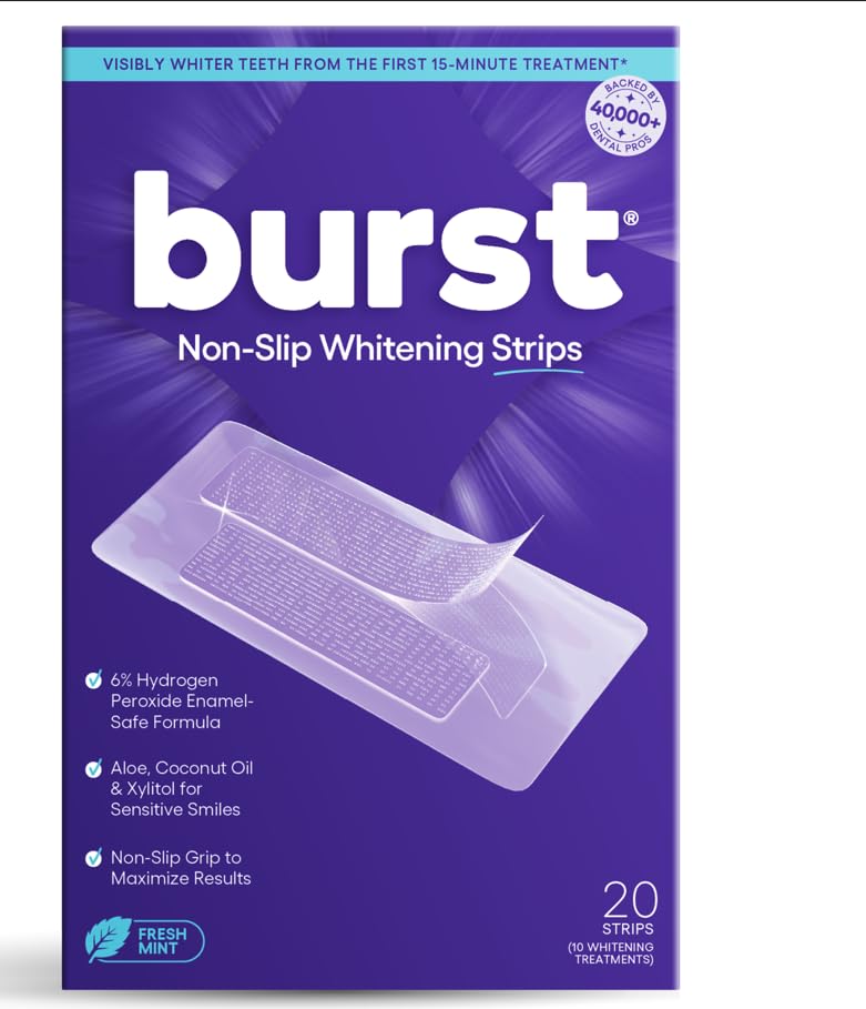 BURST Sensitive Teeth Whitening Strips