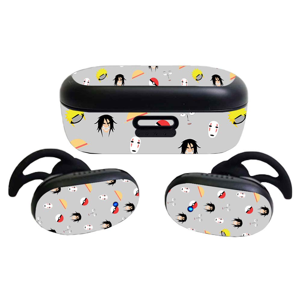 Mighty Skins Glossy Glitter Skin Compatible with Bose QuietComfort Earbuds (2020) (BOQCNCEAR-Anime Fan)