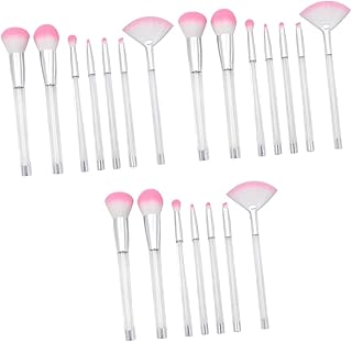 FOMIYES 21 Peças Kits De Maquiagem Com Glitter Pincel De Pó De Maquiagem Pincéis De Maquiagem Com Glitter Kit De Mixologia Pincel De Blush Pincel De Maquiagem Para Mulheres Pincéis