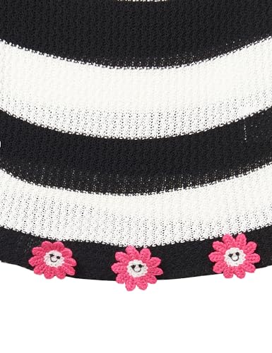 Image of Speechless Girls' Sleeveless Stripe Sweater Knit Top