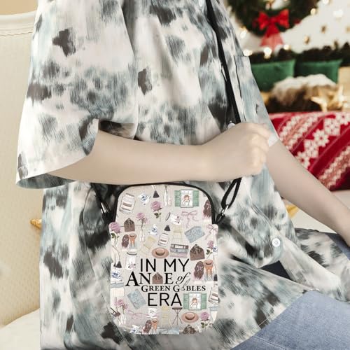 WCGXKO Classic Literature Gift In My Anne Era Crossbody Bag Bookworm Gift Book Nerd Merch4