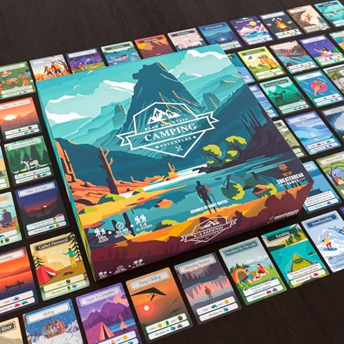 Bear Mountain Camping Adventure juego de mesa para 1-4 jugadores miniatura 5