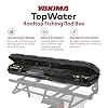 Yakima Rooftop Rod Box, Portable Hard Case for up to 8 Fishing Poles up to 8 Ft Long - Foam Pads & Removable Rod Holders for Gear Storage, TopWater
