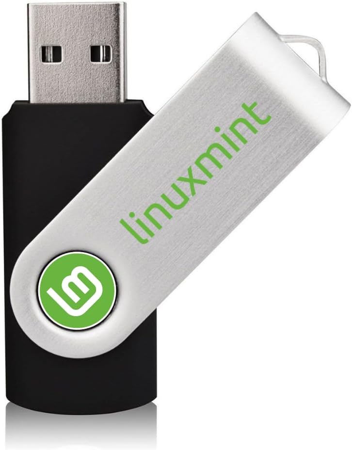 Linux Mint 22 Cinnamon OS | (Latest Version) Bootable Install USB Flash Thumb Drive | Great for Work | Entertainment | Everyday Tasks | Operating System | Latest Version
