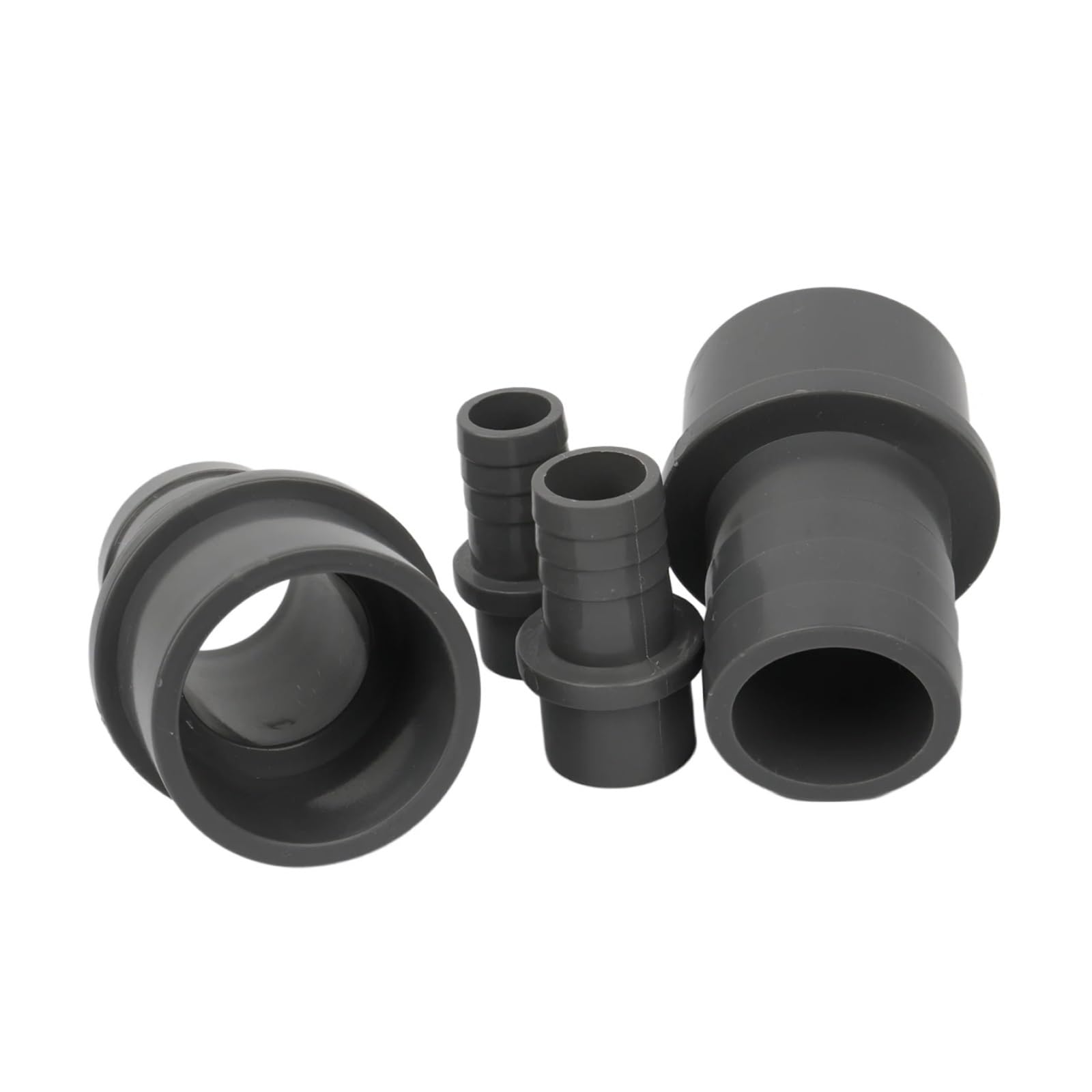 Juntas de tubería de PVC de 20/25/32mm a 5/8/10/12/14/16/18mm, conector for riego de jardín, tubo de manguera de agua, junta de Pagoda, accesorios de tubería de PVC(20-16mm,50 Pieces)