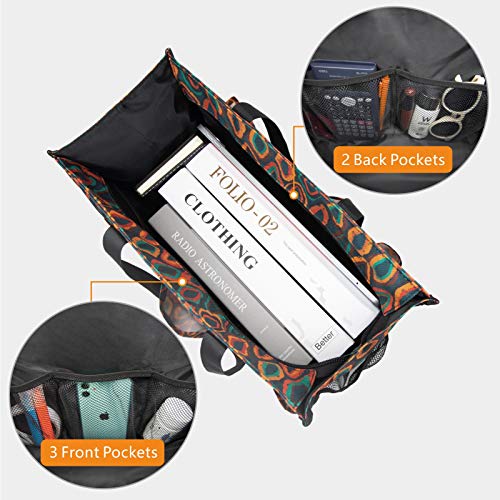Image of TOPDesign Utility Water Resistant Tote Bag with 13 Pockets, Top Zipper Closure & Thick Bottom Support, for Working Women
