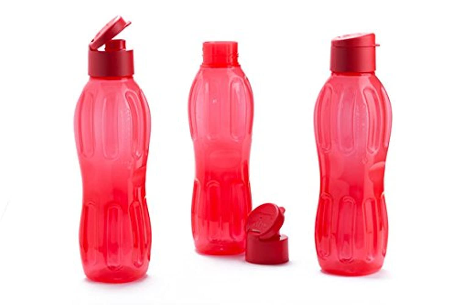 Signoraware Fliptop Aqua Plastic Bottle Set, Set of 3, 1 Litre, Red (B01CAAWB5E) Amazon Price History, Amazon Price Tracker