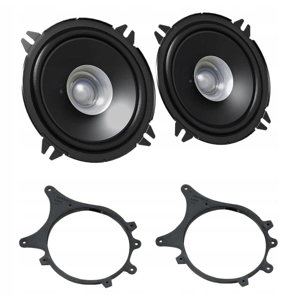 JVC – Haut-parleurs coaxiaux de Voiture 2 Voies 250 W, 13 cm - CS-J510X & CS-J520X Haut-Parleurs