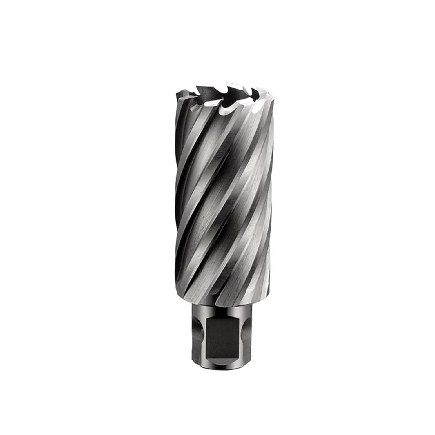 Annular Cutter HSS Annular Cutter Shank Diameter 12-60mm × Depth 50mm Core Drill Bit(47mm Include pin,Weldon Shank)