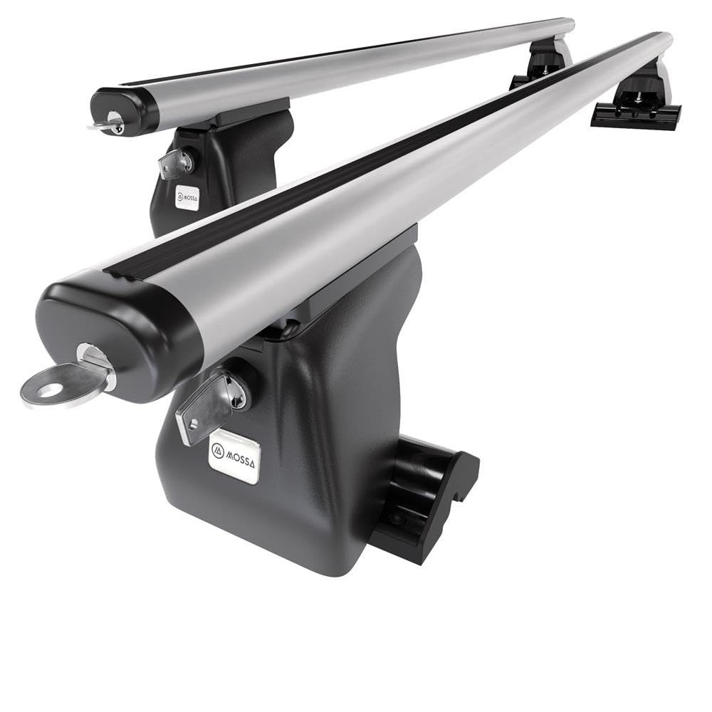 Barres De Toit Fly Gris Aluminium Pour Renault Trafic 3 (X82) 2015-2024 - 2 Barres