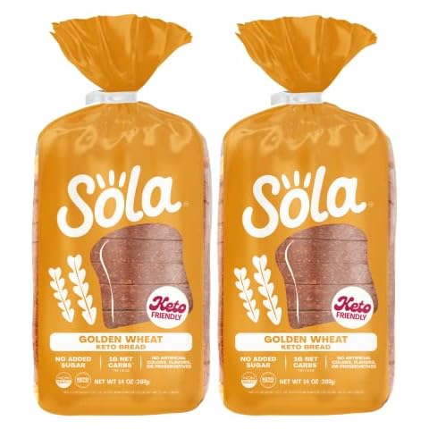 Sola Golden Wheat Bread, Non-GMO, 14 OZ Loaf (2 Pack) Cover
