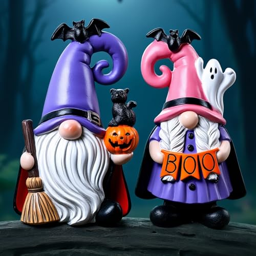 Halloween Decorations | Set of 2 Halloween Gnomes Decorations for home