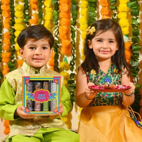 Image of HARIBAS Gift Hamper for Diwali & Bhai Dooj|(Pack of 24 Jars) Gift Combo-Mukhwas & Digestives|Festive Sweet & Healthy Gift Box for Family,Friends & Corporate Gifting|Celebration Gift Pack|Festive Hamper