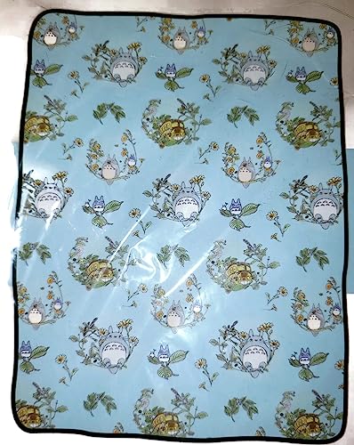 Studio Ghibli Spirited Away Haku Blossoms Throw Blanket