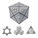 GeoBender Cube - Abstract - magico Rompecabezas geométrico, Puzzle Plegable, Juego de Paciencia ñ Cubo de transformaciones infinitivas para Aprender y Jugar para niños y Adultos