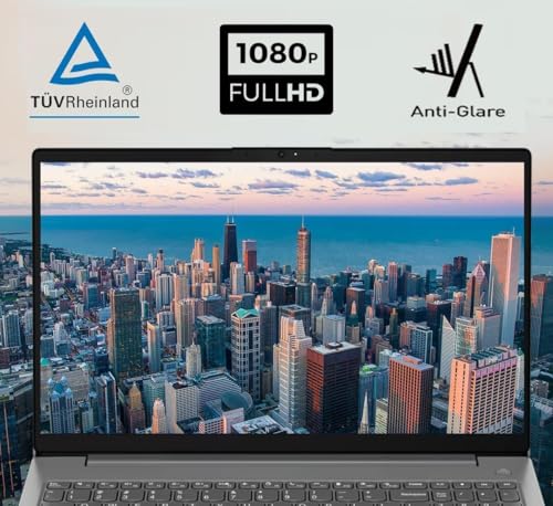Image of Lenovo Laptop V15 for Business, Home, Student (15.6 inch FHD Anti-Glare, Intel i7-1255U, 16GB RAM, 512GB SSD), Numeric Keypad, Webcam w /Shutter, Type-C, RJ-45, Wi-Fi, Win 11 Pro (Renewed)