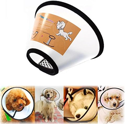 Amazon E Fly 犬用 エリザベスカラー フェザーカラー 軽い ペット用品 介護用 手術 皮膚病 怪我などの傷舐め防止に S Mskikefly エリザベスカラー 通販