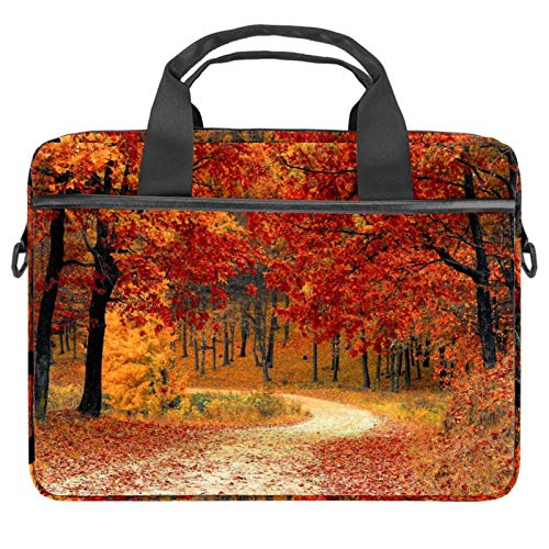Sac à bandoulière pour ordinateur portable au motif automnal pour vos trajets au bureau