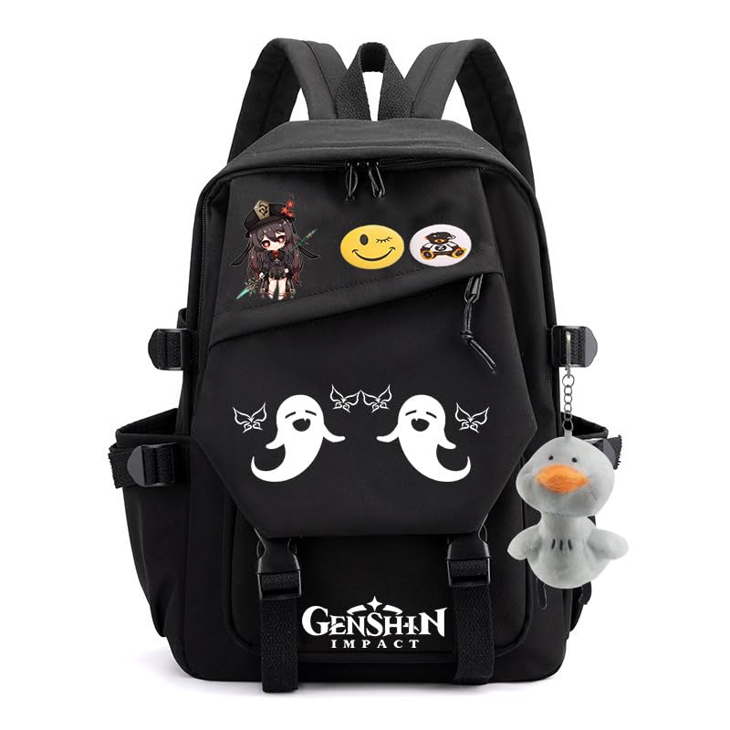 Amazon.co.jp: 原神 げんしん リュックサックショルダーバッグ 胡桃