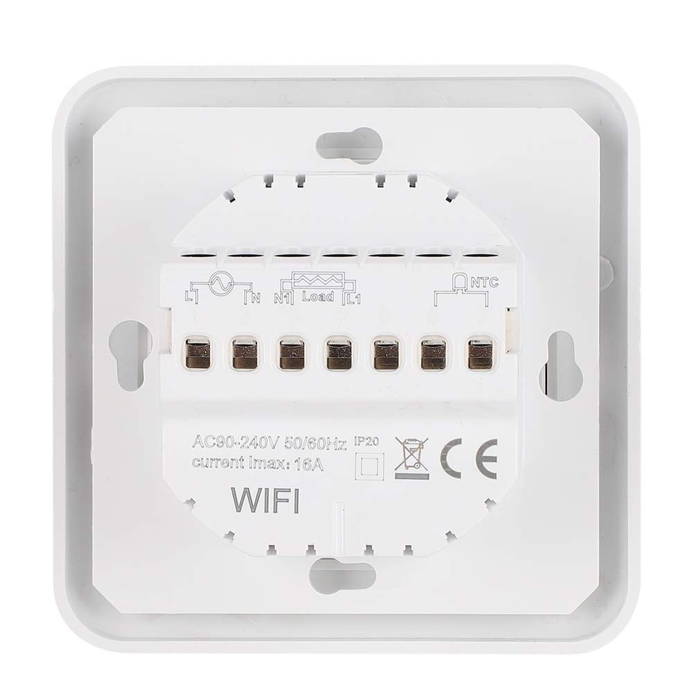 Thermostat de Chauffage Intelligent à écran Tactile, régulateur de température, système de Chauffage au Sol, 90-240V (Standard Type)