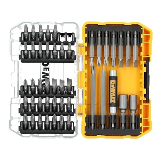 DEWALT Screwdriver Bit Set with Tough Case, 45-Piece (DW2166)