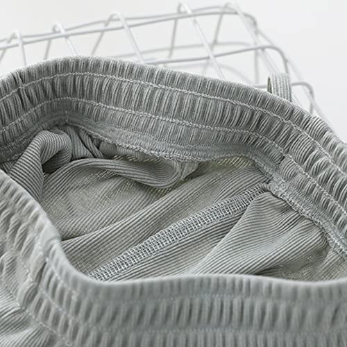 Boys Baggy Lightweight Pants Flowy Straight Leg Casual Elastic Waisted Thin Joggers Loose Stretch Trousers Clothes3