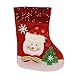 Produktbild Goosuny Weihnachtsmann Geschenktasche Weihnachten Socken Kurzsocken Hängendes Deko Schön Weihnachtsstrumpf Weihnachtsschmuck Christbaumschmuck
